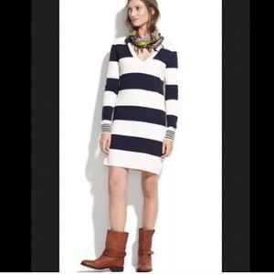 J Crew Wallace Studio Sweater Dress Stripped Tunic